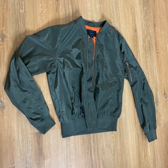 Jackets & Blazers - Green bomber jacket